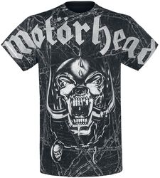 Dog Skull And Chains Allover, Motörhead, T-skjorte