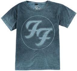 Kids - Logo In Circle, Foo Fighters, T-skjorte