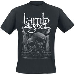 Candle Skull, Lamb Of God, T-skjorte