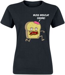 Zombie toast, Food, T-skjorte