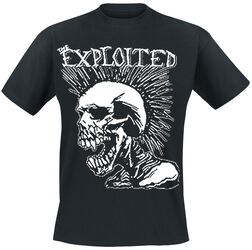 Mohican Skull, The Exploited, T-skjorte