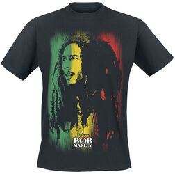 Stare Paint Stripe, Bob Marley, T-skjorte