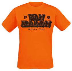 Tour 1978, Van Halen, T-skjorte