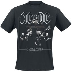 PWRDUP Live, AC/DC, T-skjorte