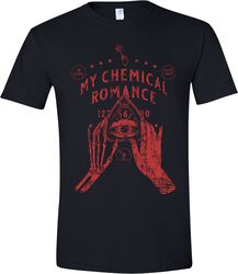 Skeleton Planchette (Red Print), My Chemical Romance, T-skjorte