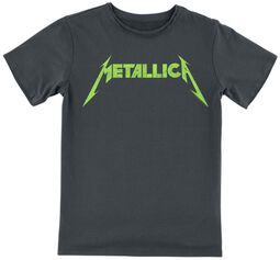 Amplified Collection - Kids - Neon Logo, Metallica, T-skjorte