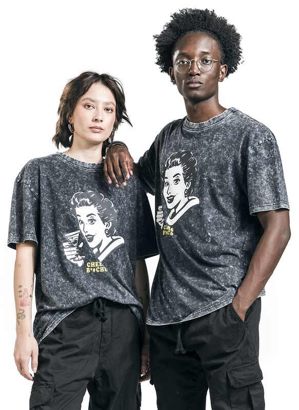 EMP Special Collection X Urban Classics unisex washed t-skjorte