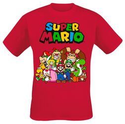 Group Shot, Super Mario, T-skjorte