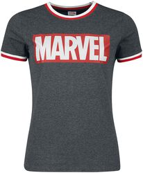 Logo, Marvel, T-skjorte