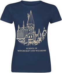 Hogwarts Castle, Harry Potter, T-skjorte