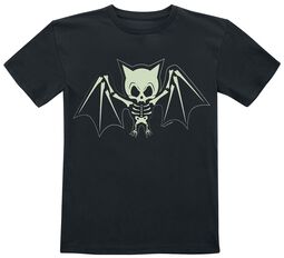 Kids - Bat Skeleton, Tierisch, T-skjorte