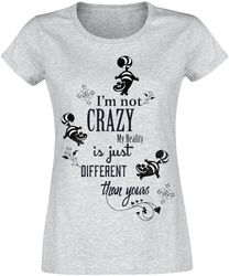 Filurkatten - I'm Not Crazy, Alice in Wonderland, T-skjorte