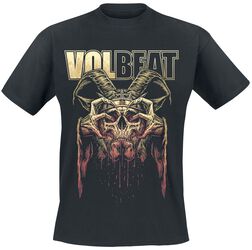 Bleeding Crown Skull, Volbeat, T-skjorte