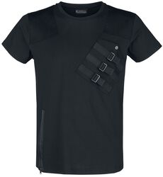 Cadet Topp, Chemical Black, T-skjorte