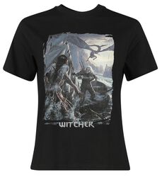 Sea monster, The Witcher, T-skjorte
