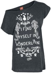 I Find Myself In Wonderland, Alice in Wonderland, T-skjorte