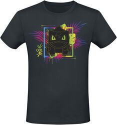 Bisasam - Rainbow, Pokémon, T-skjorte