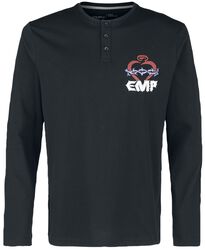 Langermet topp med EMP print, EMP Stage Collection, Langermet skjorte