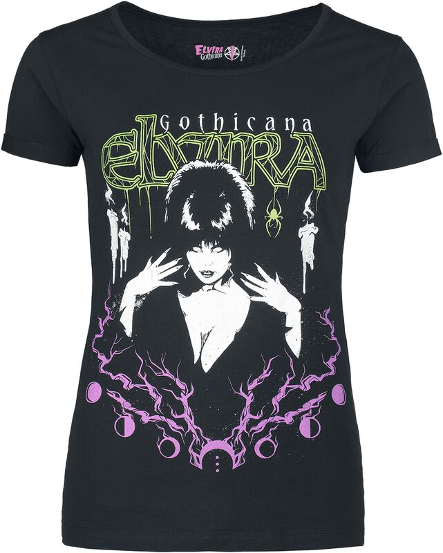 Gothicana X Elvira t-skjorte