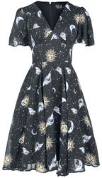 Solaris Dress, Hell Bunny, Middellang kjole