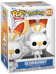 Scorbunny vinyl figurine no. 922, Pokémon, Funko Pop!