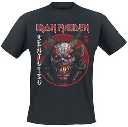 Senjutsu Eddie Face Circle, Iron Maiden, T-skjorte