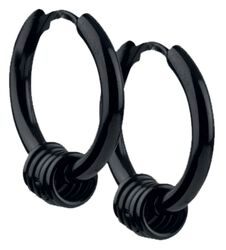 Hoop Earrings with Rings, etNox, Øredobb
