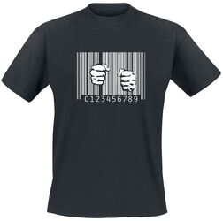 Barcode - Prison, Fun Shirt, T-skjorte