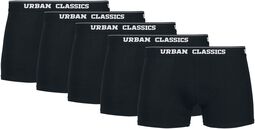 Organic Boxer Shorts 5-Pakke, Urban Classics, Boksershorts