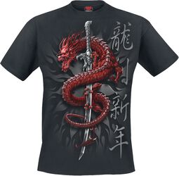 Oriental dragon, Spiral, T-skjorte