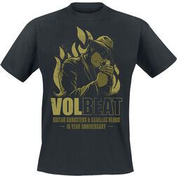 Guitar Gangsters & Cadillac Blood 15th Anniversary, Volbeat, T-skjorte