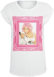 Pink Baroque Frame, Nicki Minaj, T-skjorte