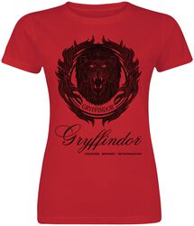 Gryffindor - Courage Bravery Determination, Harry Potter, T-skjorte