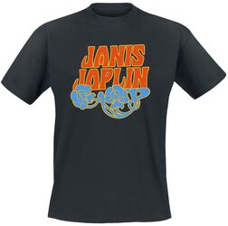 Floral Logo, Joplin, Janis, T-skjorte