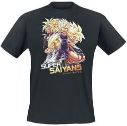 Z - Super Saiyans, Dragon Ball, T-skjorte