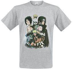 Shippuden - Group, Naruto, T-skjorte