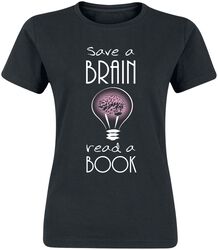 Save A Brain - Read A Book, Save A Brain - Read A Book, T-skjorte