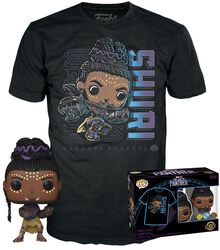 Wakanda Forever - Shuri (GITD) - POP! & t-skjorte, Black Panther, Funko Pop!