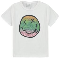 Kids - Multicolor Smiley, Nirvana, T-skjorte
