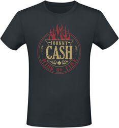 Ring Of Fire Flames, Johnny Cash, T-skjorte