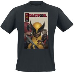 3 - Deadpool Kisses to Wolverine, Deadpool, T-skjorte