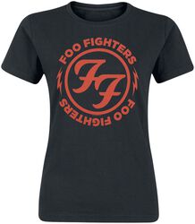 Logo Red Circle, Foo Fighters, T-skjorte