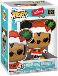 Disney Holiday - Minnie Mouse (Gingerbread) vinylfigur no. 1225, Mickey Mouse, Funko Pop!