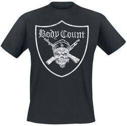 Gunner Pirate Shield, Body Count, T-skjorte