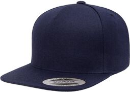 Premium five-panel snapback cap, Flexfit, Caps