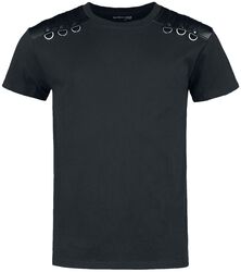 T-skjorte med stropper på skuldrene, Gothicana by EMP, T-skjorte
