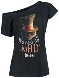 We Are All Mad Here, Alice in Wonderland, T-skjorte