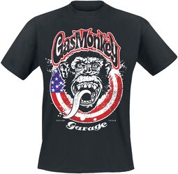 USA flagg, Gas Monkey Garage, T-skjorte