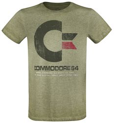 C64 Logo - Vintage, Commodore 64, T-skjorte