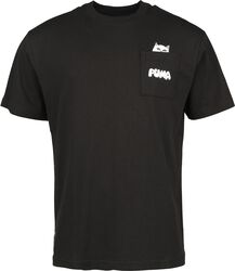 PUMA x RIPNDIP t-skjorte med lomme, Puma, T-skjorte